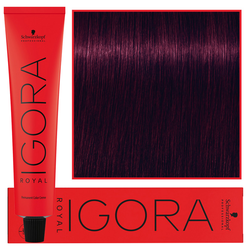 Schwarzkopf Professional Igora Royal - trwała farba do włosów o innowacyjnej formule, 60ml