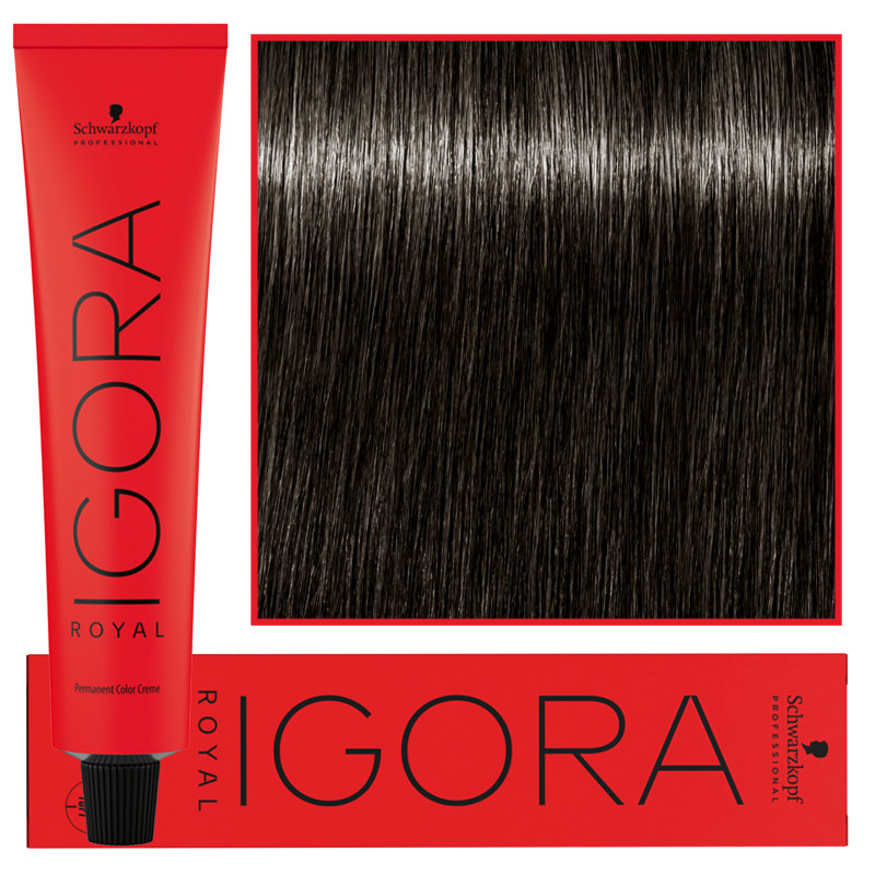 Schwarzkopf Professional Igora Royal - trwała farba do włosów o innowacyjnej formule, 60ml