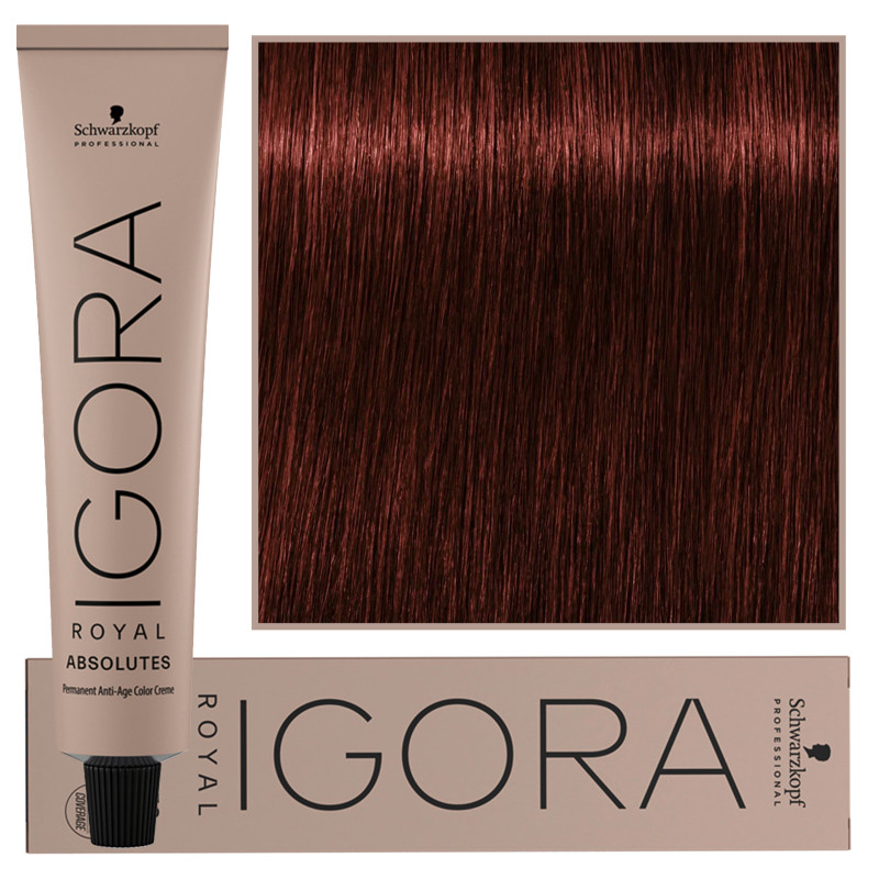 Schwarzkopf Professional Igora Royal Absolutes - trwała farba do włosów z kolagenem, 60ml