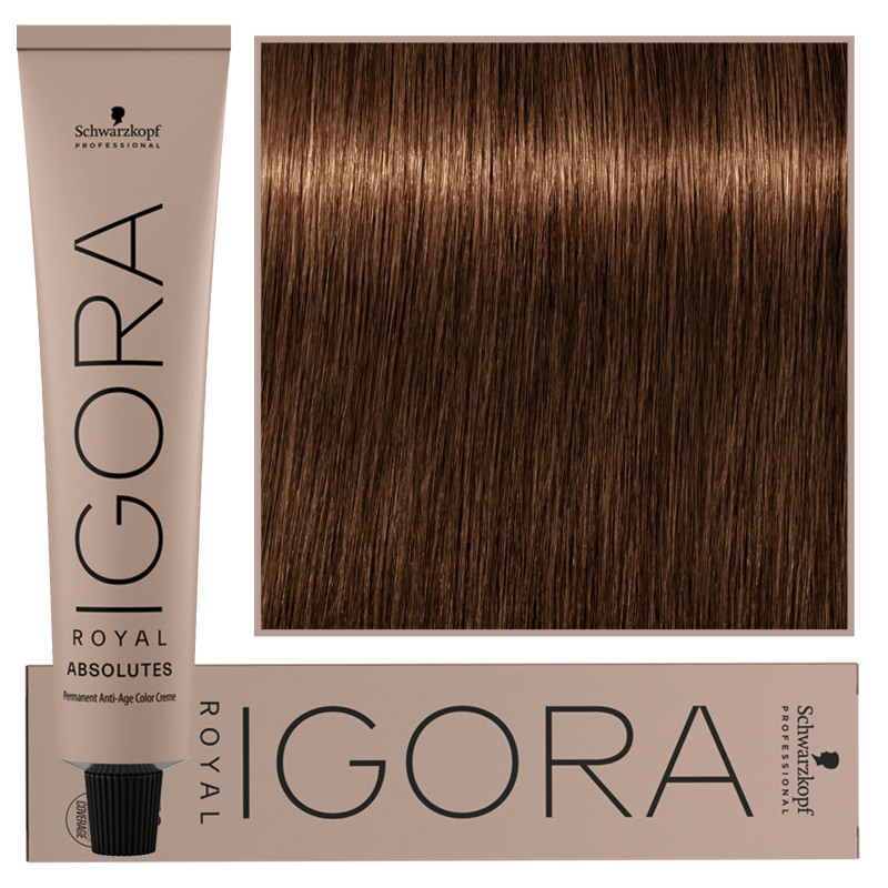 Schwarzkopf Professional Igora Royal Absolutes - trwała farba do włosów z kolagenem, 60ml