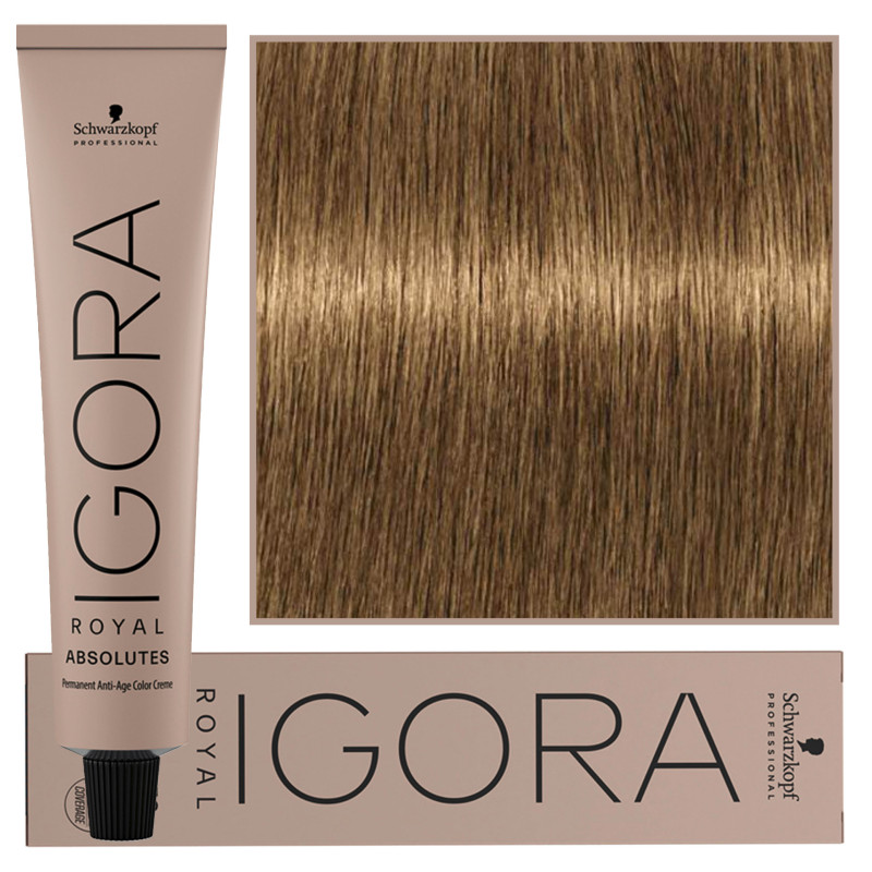 Schwarzkopf Professional Igora Royal Absolutes - trwała farba do włosów z kolagenem, 60ml