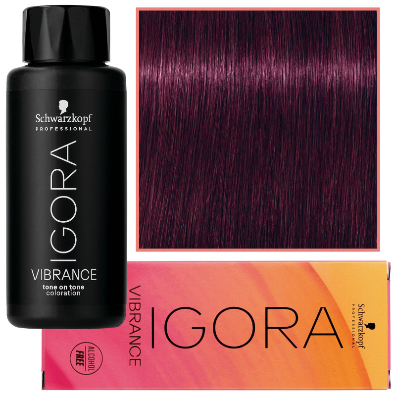 Schwarzkopf Professional Igora Vibrance – półtrwała farba do włosów bez amoniaku, 60ml