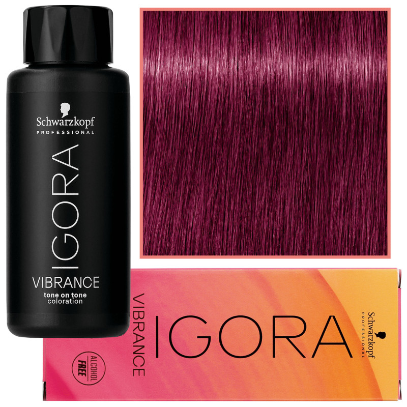 Schwarzkopf Professional Igora Vibrance – półtrwała farba do włosów bez amoniaku, 60ml