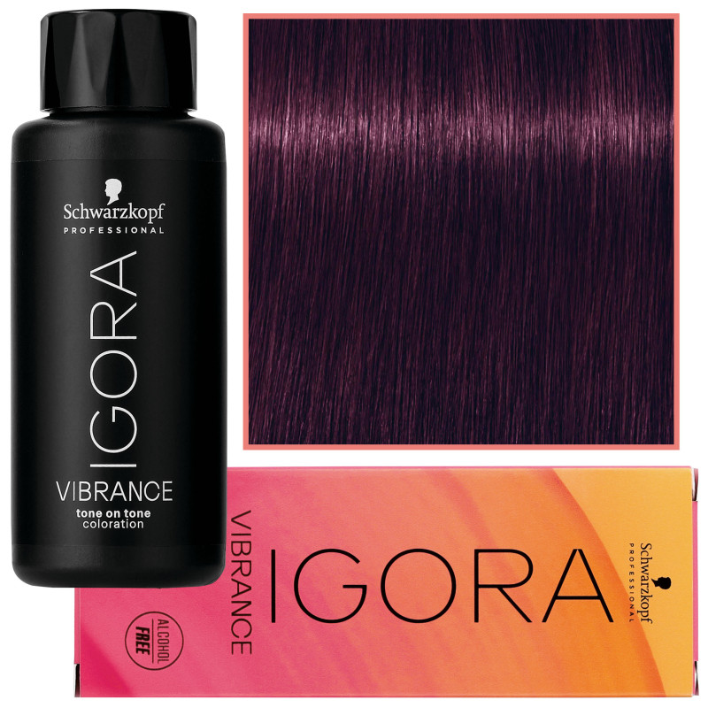 Schwarzkopf Professional Igora Vibrance – półtrwała farba do włosów bez amoniaku, 60ml