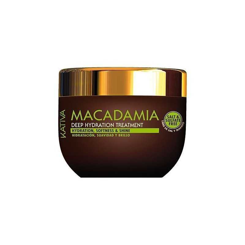 Kativa Macadamia Deep Hydration Treatment 500ml, maska Kativa Macadamia Deep Hydration Treatment 500ml, maska