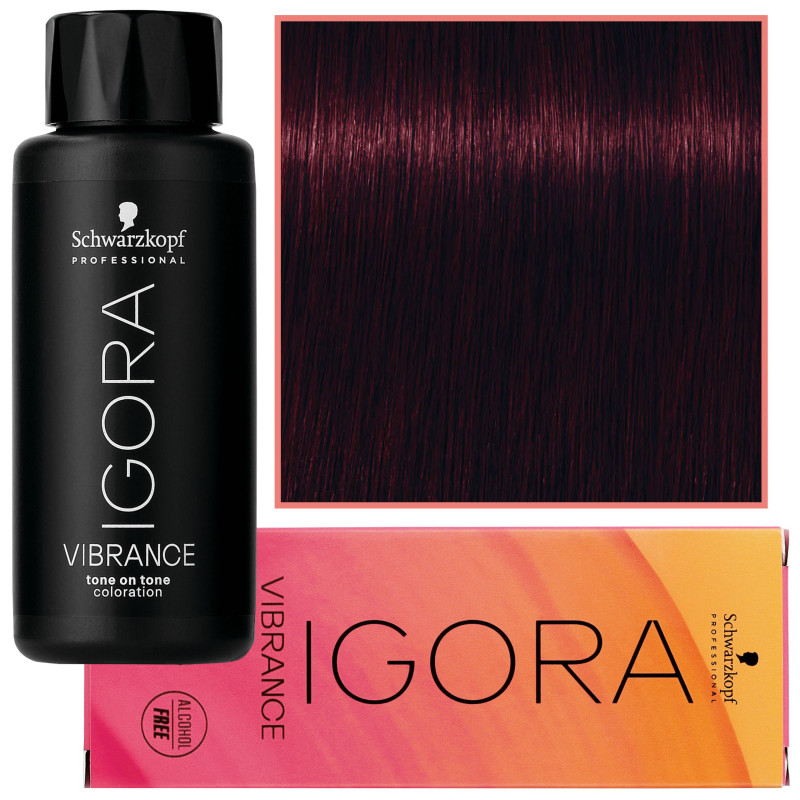 Schwarzkopf Professional Igora Vibrance – półtrwała farba do włosów bez amoniaku, 60ml