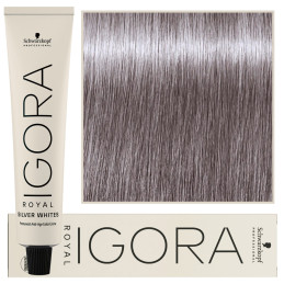 Schwarzkopf Professional Igora Silver Whites – farba tonująca do włosów siwych, 60ml