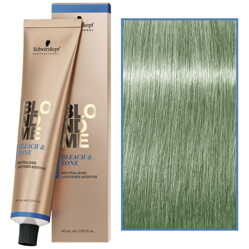 Schwarzkopf Professional BlondMe Bleach&Tone – krem rozjaśniająco-tonujący do włosów, 60ml