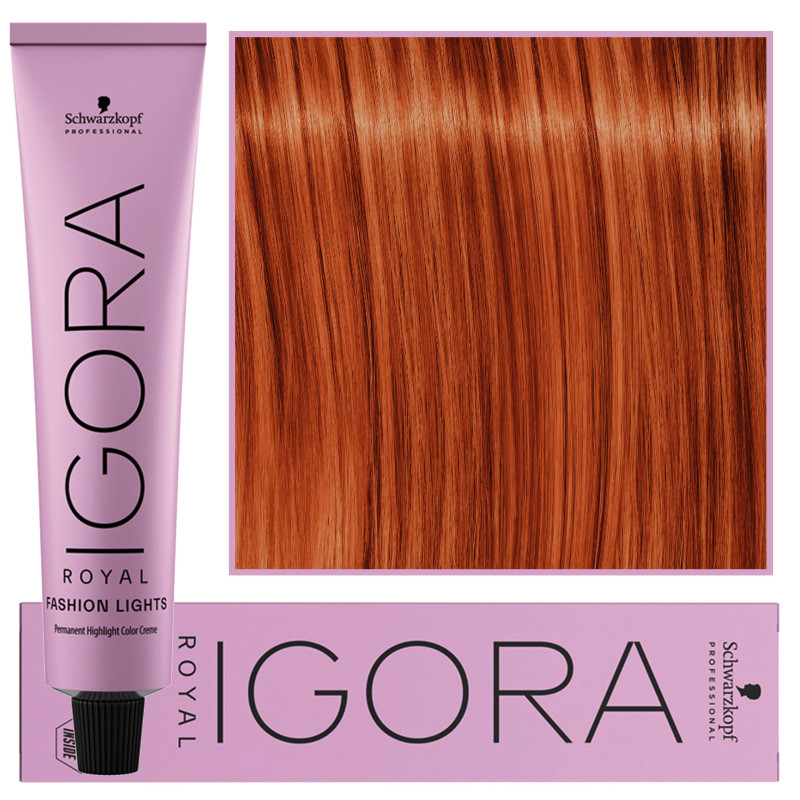 Schwarzkopf Professional Igora Royal Fashion Lights – nadająca blasku farba do włosów, 60ml