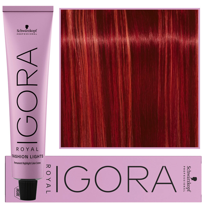 Schwarzkopf Professional Igora Royal Fashion Lights – nadająca blasku farba do włosów, 60ml