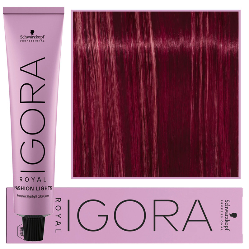 Schwarzkopf Professional Igora Royal Fashion Lights – nadająca blasku farba do włosów, 60ml