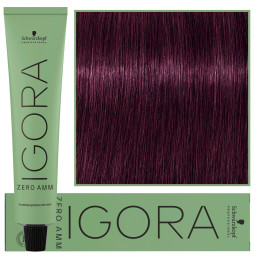 Schwarzkopf Professional Igora Zero Amm - profesjonalna farba do włosów bez amoniaku, 60ml