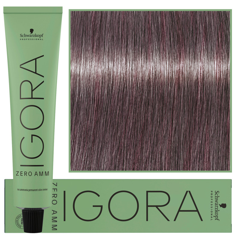 Schwarzkopf Professional Igora Zero Amm - profesjonalna farba do włosów bez amoniaku, 60ml