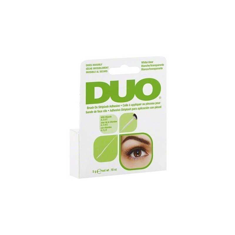 Ardell DUO Brush CLEAR Vitamin 5g bezbarwny klej do rzęs Ardell DUO Brush CLEAR Vitamin 5g bezbarwny klej do rzęs