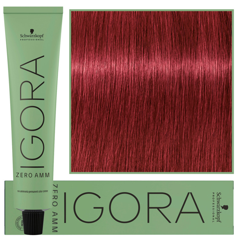 Schwarzkopf Professional Igora Zero Amm - profesjonalna farba do włosów bez amoniaku, 60ml