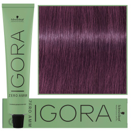 Schwarzkopf Professional Igora Zero Amm - profesjonalna farba do włosów bez amoniaku, 60ml