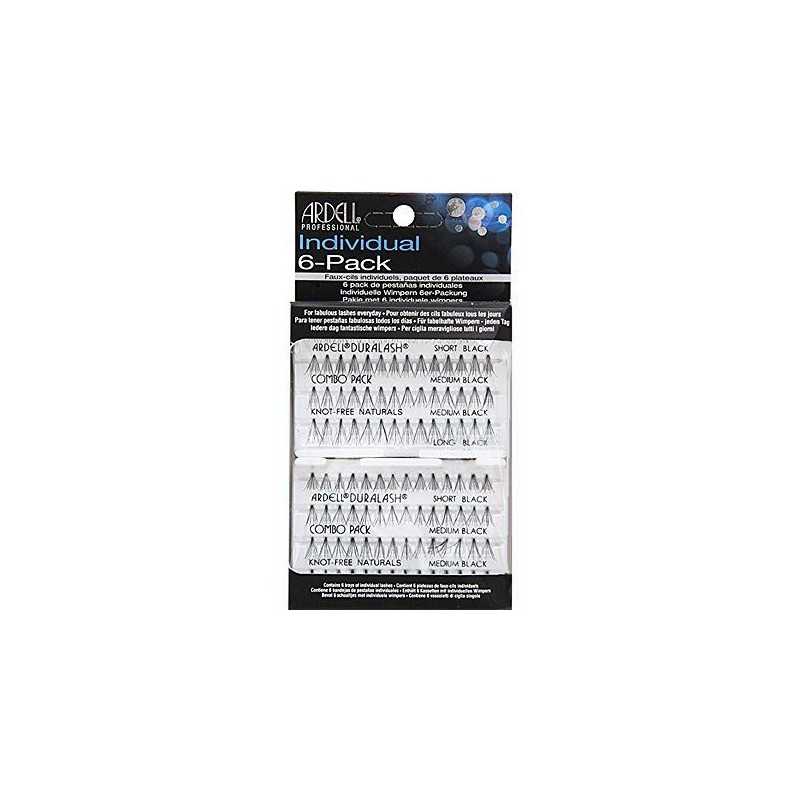 Ardell Naturals COMBO Black 6-PACK duży zestaw sztucznych rzęs Ardell Naturals COMBO Black 6-PACK duży zestaw sztucznych rzęs