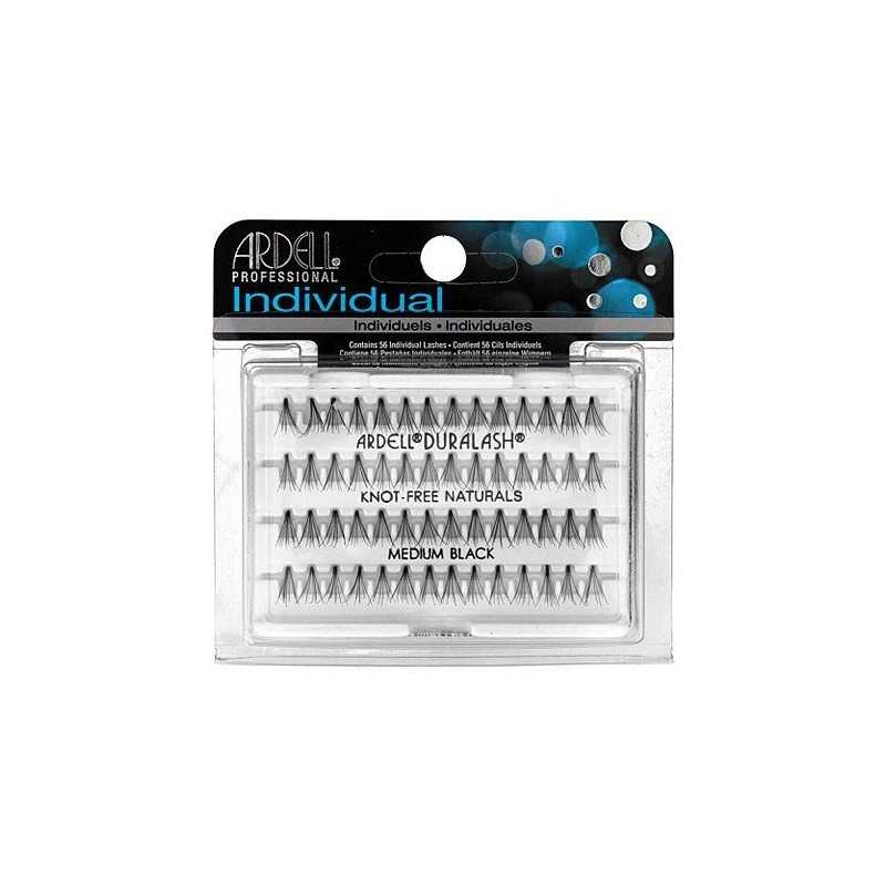 Ardell Naturals KĘPKI Medium Black KnotFree, lekko podkręcone Ardell Naturals KĘPKI Medium Black KnotFree, lekko podkręcone