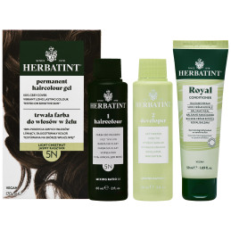 Herbatint Permanent Haircolour Gel – trwała, ziołowa farba do włosów w żelu, 170ml