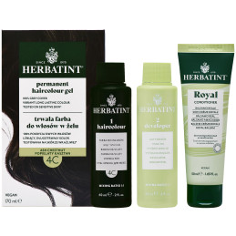 Herbatint Permanent Haircolour Gel – trwała, ziołowa farba do włosów w żelu, 170ml