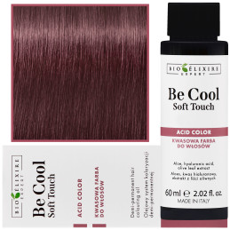 Bioelixire Be Cool Soft Touch - wegańska farba do włosów o kwasowej formule, 60ml