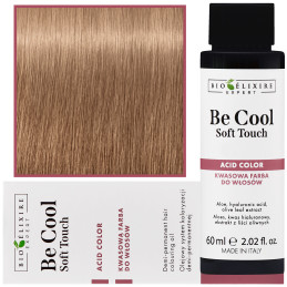Bioelixire Be Cool Soft Touch - wegańska farba do włosów o kwasowej formule, 60ml