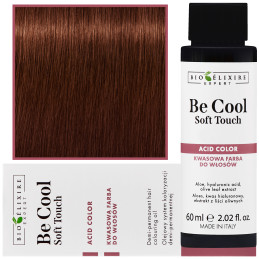 Bioelixire Be Cool Soft Touch - wegańska farba do włosów o kwasowej formule, 60ml