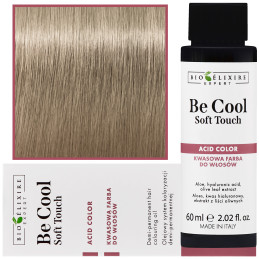 Bioelixire Be Cool Soft Touch - wegańska farba do włosów o kwasowej formule, 60ml