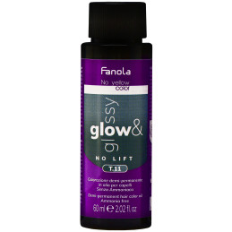 Fanola No Yellow Glow&Glossy - toner olejowy neutralizujący żółte tony, 60ml