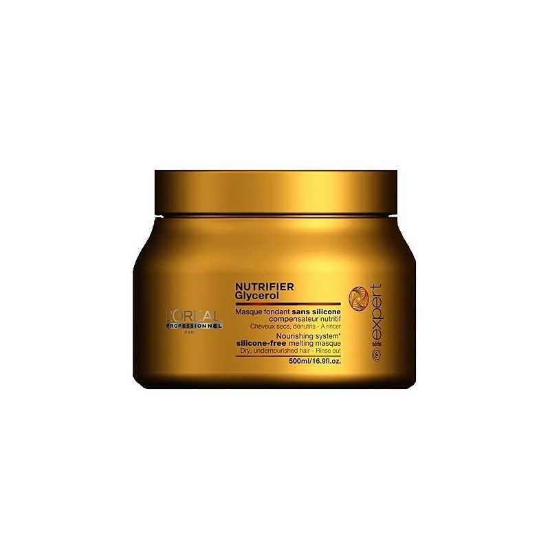 Loreal Nutrifier, maska nawilżająca, odżywia, przywraca miękkość i blask 500ml Loreal Nutrifier, maska nawilżająca, odżywia, przywraca miękkość i blask 500ml