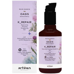 Artego Rain Dance OASIS K Repair Treatment – regenerujący zabieg z keratyną i jedwabiem, 200 ml