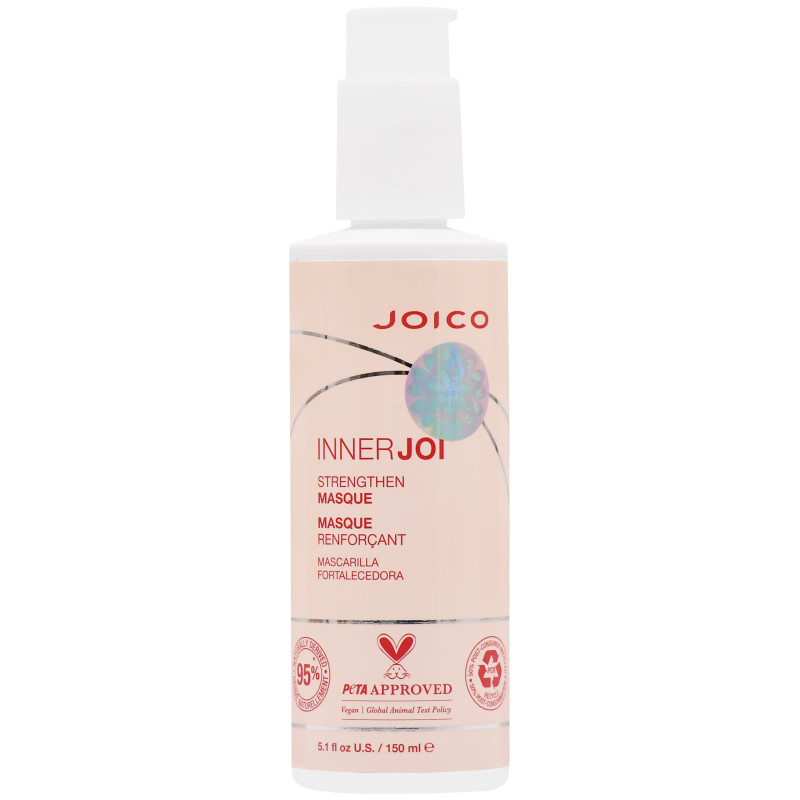 Joico InnerJoi Strengthen Mask – maska wzmacniająca do włosów zniszczonych, 150 ml