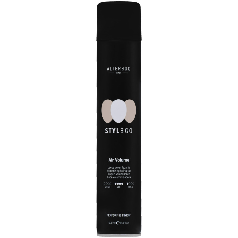 Alter Ego StylEgo Air Volume Volumizing Hairspray – lekki lakier do włosów cienkich, 500 ml