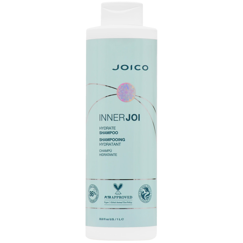 Joico InnerJoi Hydrate Shampoo – szampon nawilżający do włosów suchych, 1000 ml