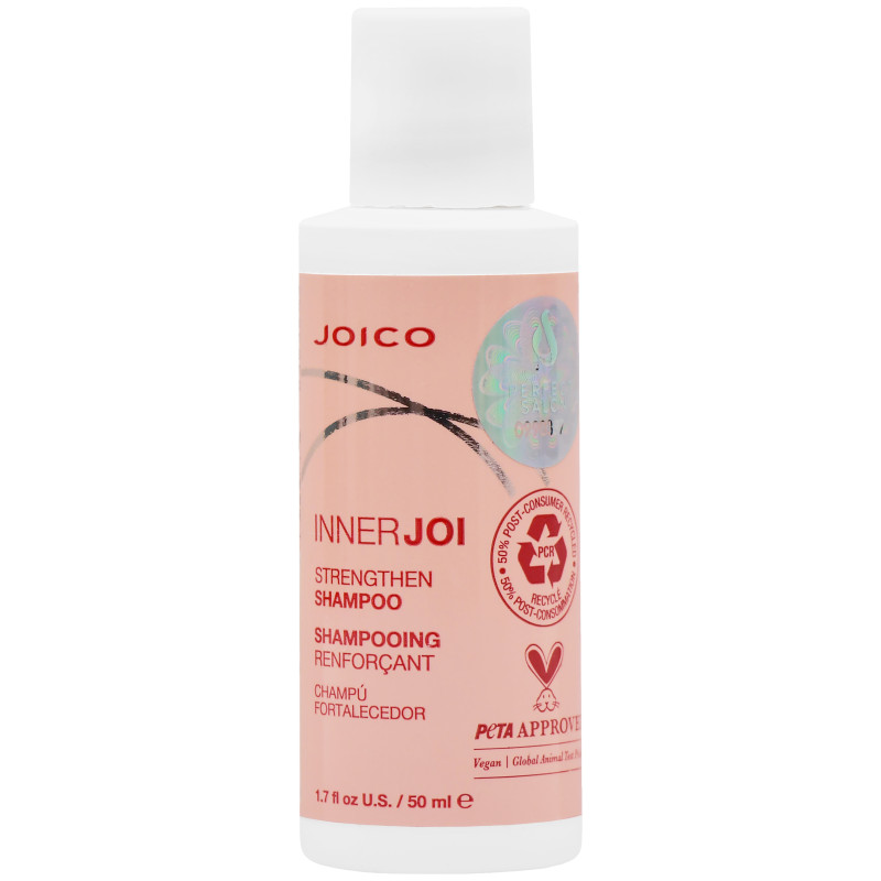 Joico InnerJoi Strengthen Shampoo – wzmacniający szampon do włosów osłabionych, 50 ml