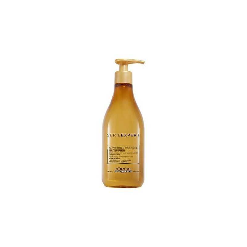 Loreal Nutrifier, szampon bez silikonów do włosów suchych i łamliwych 500ml Loreal Nutrifier, szampon bez silikonów do włosów suchych i łamliwych 500ml