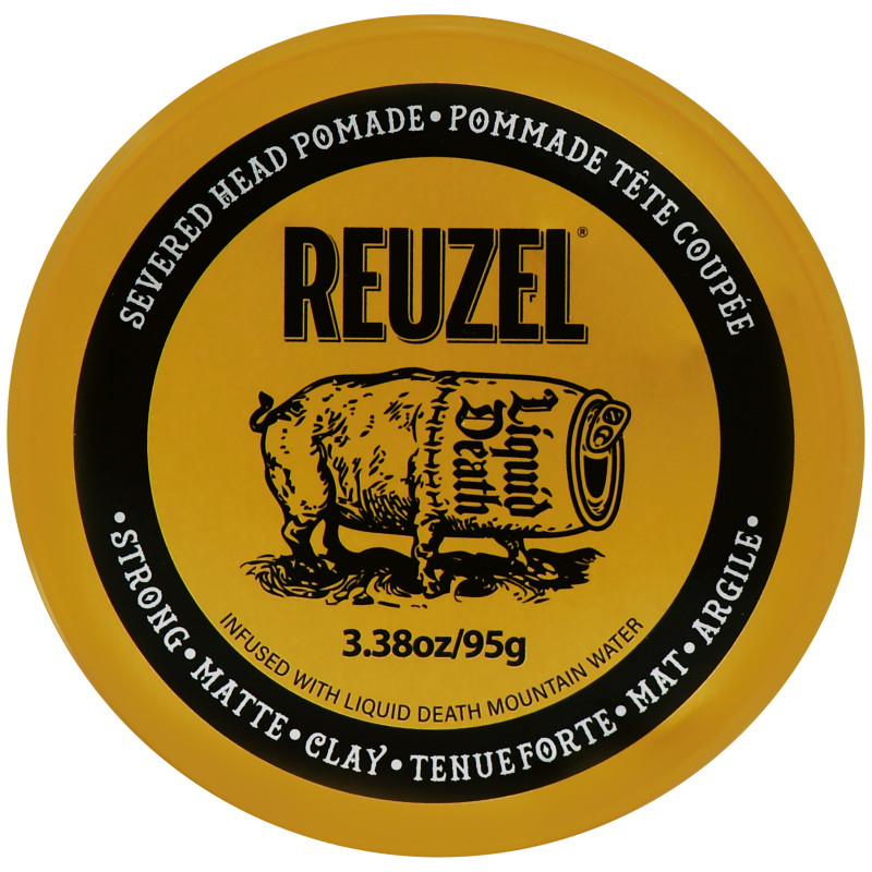 Reuzel Strong Matte Clay Pomade – matowa pomada o mocnym chwycie, 95g