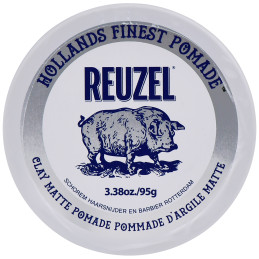 Reuzel Clay Matte Pomade – matująca pomada do włosów dla mężczyzn, 95g