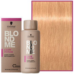Schwarzkopf BlondMe Glow Toner – profesjonalny toner do włosów blond, 60 ml