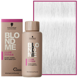 Schwarzkopf BlondMe Glow Toner – profesjonalny toner do włosów blond, 60 ml