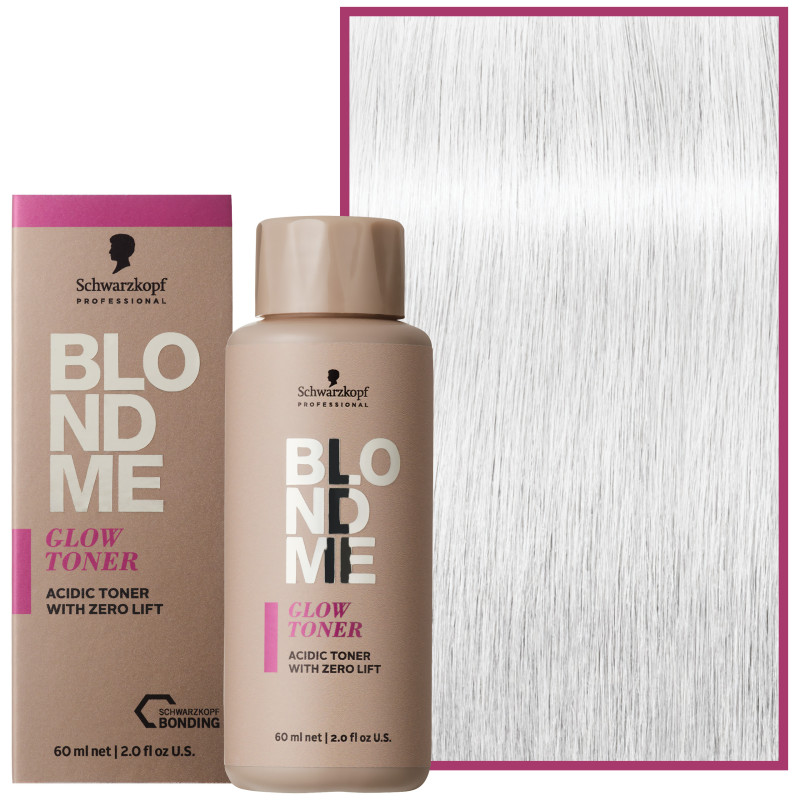 Schwarzkopf BlondMe Glow Toner – profesjonalny toner do włosów blond, 60 ml