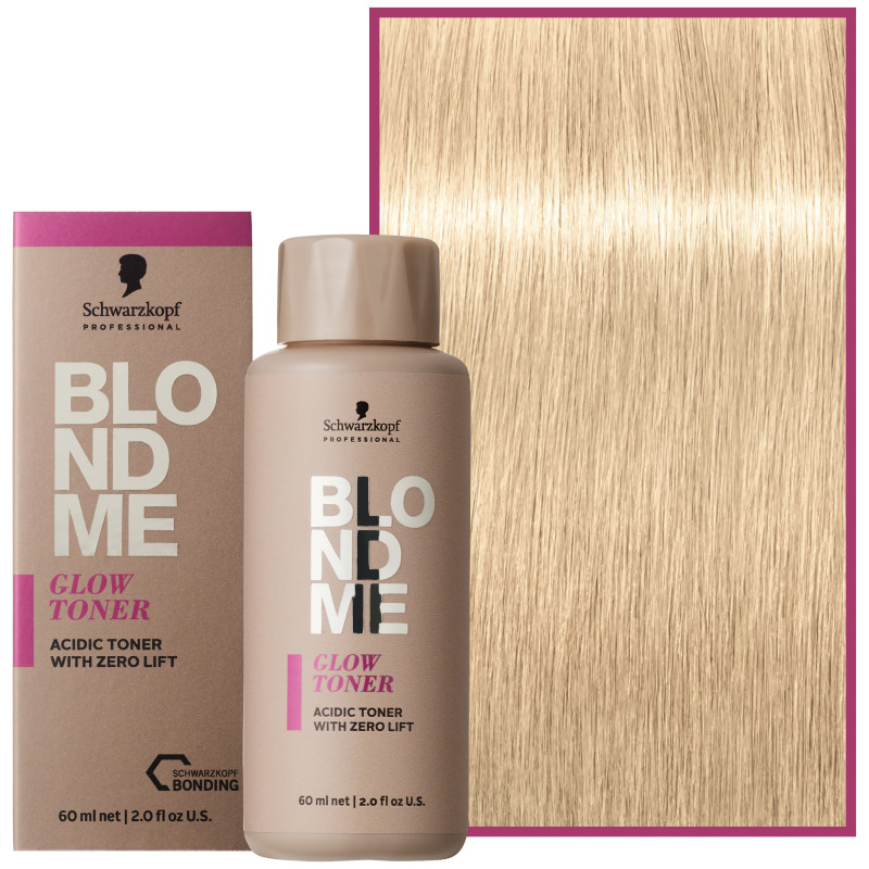 Schwarzkopf BlondMe Glow Toner – profesjonalny toner do włosów blond, 60 ml