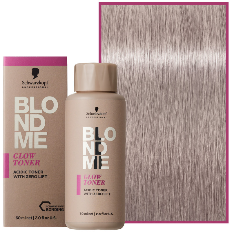 Schwarzkopf BlondMe Glow Toner – profesjonalny toner do włosów blond, 60 ml