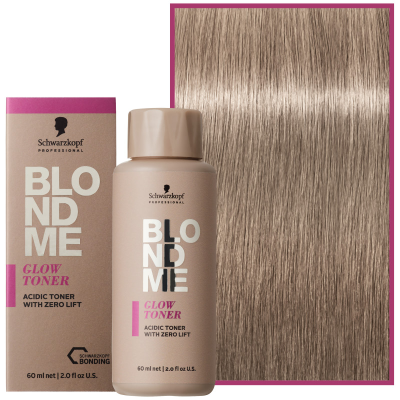 Schwarzkopf BlondMe Glow Toner – profesjonalny toner do włosów blond, 60 ml