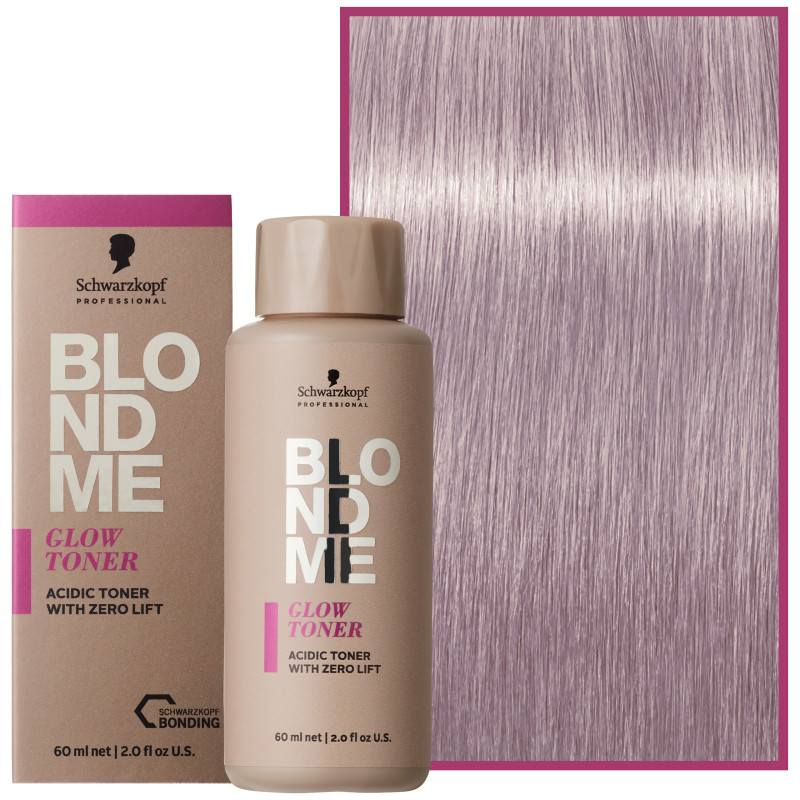 Schwarzkopf BlondMe Glow Toner – profesjonalny toner do włosów blond, 60 ml