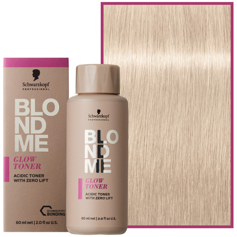 Schwarzkopf BlondMe Glow Toner – profesjonalny toner do włosów blond, 60 ml