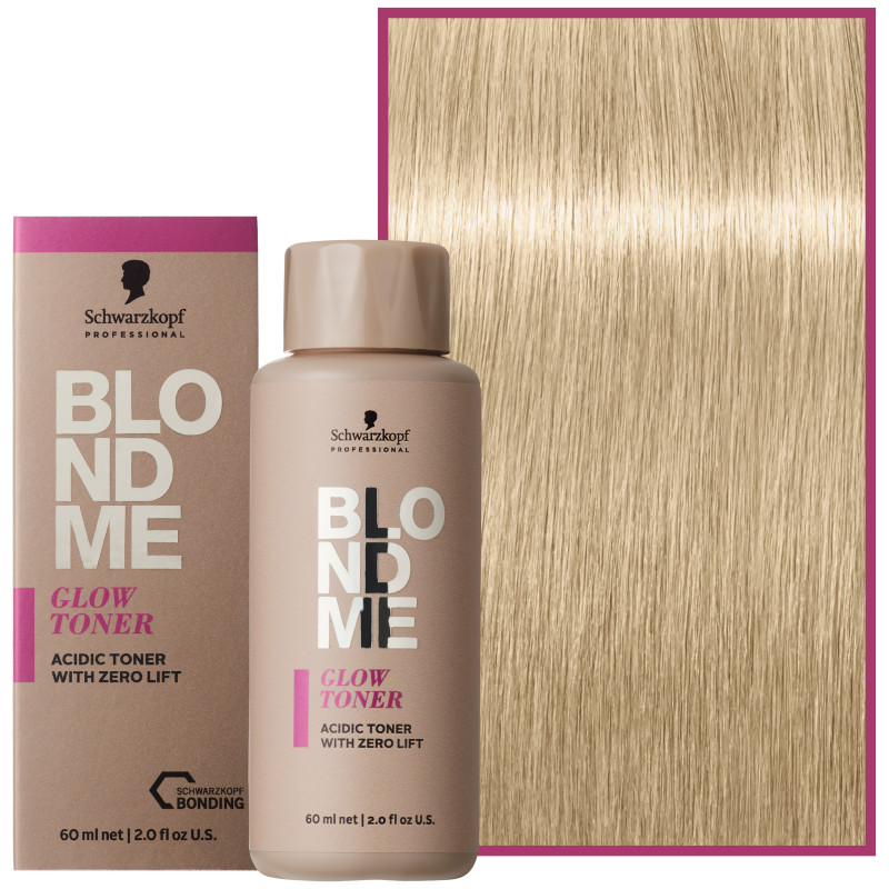 Schwarzkopf BlondMe Glow Toner – profesjonalny toner do włosów blond, 60 ml