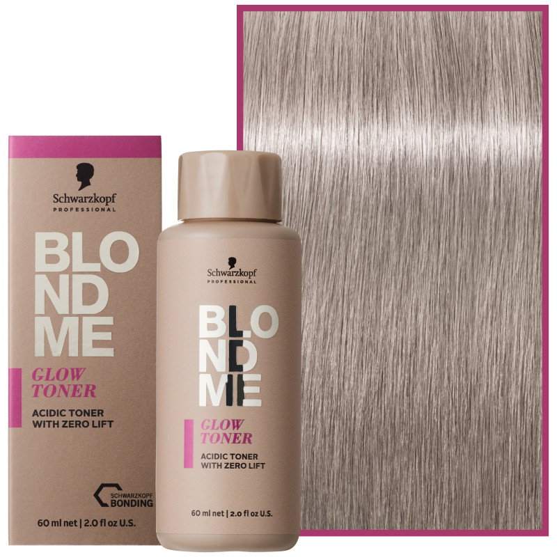 Schwarzkopf BlondMe Glow Toner – profesjonalny toner do włosów blond, 60 ml