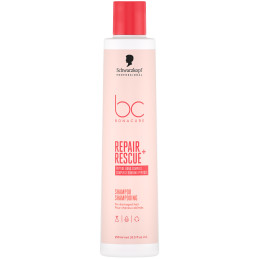 Schwarzkopf Professional BC Bonacure Repair Rescue Szampon – regeneracja włosów zniszczonych, 250 ml