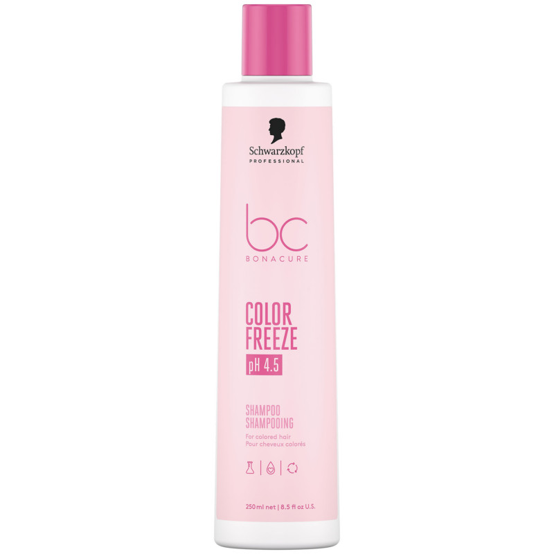 Schwarzkopf BC Color Freeze Silver Shampoo - szampon do włosów blond, rozjaśnianych i siwych, 250ml